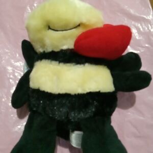 Fiesta Valentine Cute Bee Plush with Heart